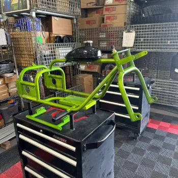 Mini Trike Frame & Tank ( Green )